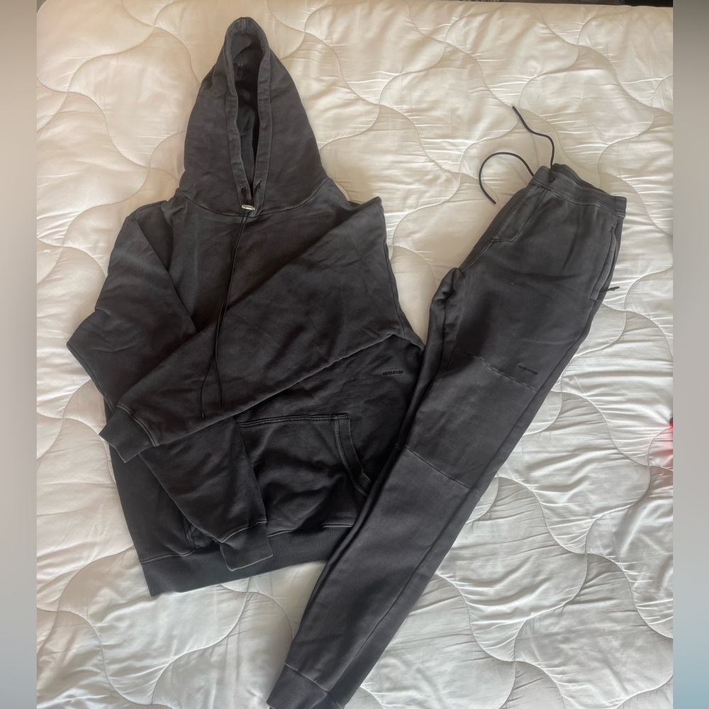 Zanerobe Black Hoodie and Jogger Set